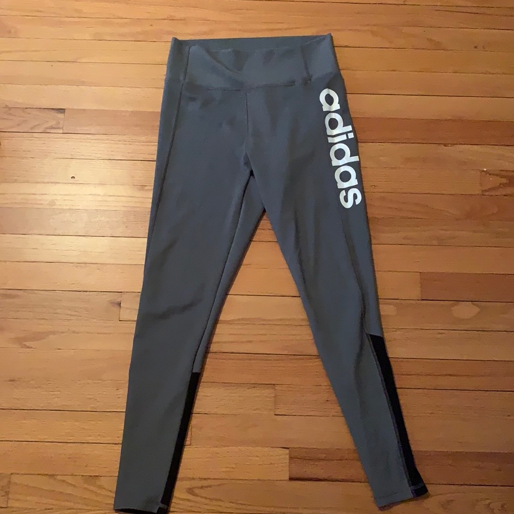 Women’s grey Adidas leggings